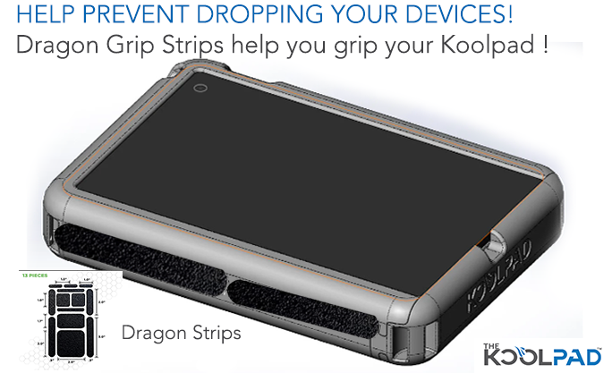 KEEP YOUR GRIP ON THE KOOLPAD™ WITH DRAGON GRIPS TAPE