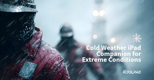 Emergency workers in extreme cold