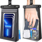 Waterproof Phone Pouch for Cruise Ship Essentials 2024 Woman, Large Waterproof Cellphone Dry Bag Floating for iPhone 16 15 14 13 12 11 Pro Max Galaxy S20-S24, Up to 7" IPX8 HD Touch Protector 2 Pack